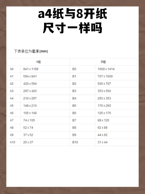 a6纸多大？